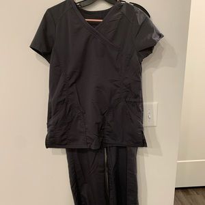 Grey Scrub Set